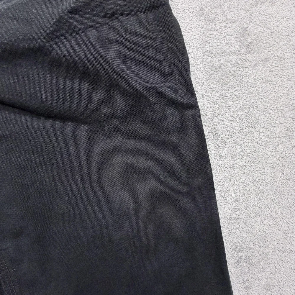 Carhartt Pants B11 Mens Measured 38x29 Black Carpenter Relaxed Fit Canvas USA